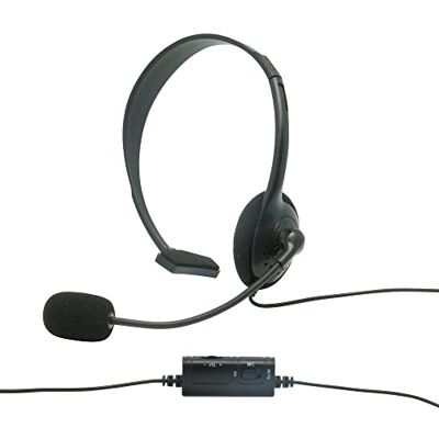 Konix Mythics Cuffie gaming monoauricolari con cavo PS-100 per PS4 e PS5 Microfono leggero con cancellazione del rumore Nero Konix Mythics Cuffie gaming monoauricolari con cavo PS-100 per PS4 e PS5 Microfono leggero con cancellazione del rumore Nero