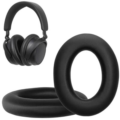 kwmobile 2x Cuscinetto Cuffie Compatibile con Sennheiser Accentum Plus Pad Cuscinetti Ricambio Cuffie Over Ear Simil Pelle nero kwmobile 2x Cuscinetto Cuffie Compatibile con Sennheiser Accentum Plus Pad Cuscinetti Ricambio Cuffie Over Ear Simil Pelle nero