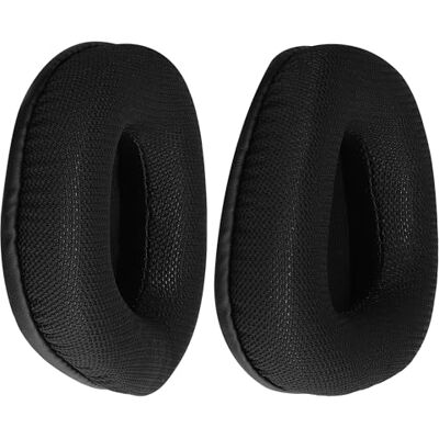 kwmobile 2x Cuscinetto Compatibile con Corsair Void v2 / Void Elite Surround/Void Pro Cuscinetti Sostitutivi Cuffie Headphones Over Ear in Rete Mesh nero kwmobile 2x Cuscinetto Compatibile con Corsair Void v2 / Void Elite Surround/Void Pro Cuscinetti Sostitutivi Cuffie Headphones Over Ear in Rete Mesh nero