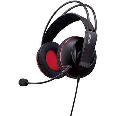 Asus Cerberus Black, Cuffie da Gaming, Driver 60 mm, Compatibilità 4 Poli, PC, Mac, PS4, Smartphone, Tablet, Nero Asus Cerberus Black, Cuffie da Gaming, Driver 60 mm, Compatibilità 4 Poli, PC, Mac, PS4, Smartphone, Tablet, Nero