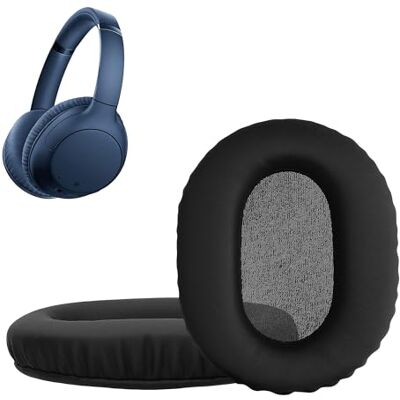 kwmobile 2x Cuscinetto Cuffie Compatibile con Sony WH-CH720N / WH-CH710N Pad Cuscinetti Ricambio Cuffie Over Ear Simil Pelle nero kwmobile 2x Cuscinetto Cuffie Compatibile con Sony WH-CH720N / WH-CH710N Pad Cuscinetti Ricambio Cuffie Over Ear Simil Pelle nero