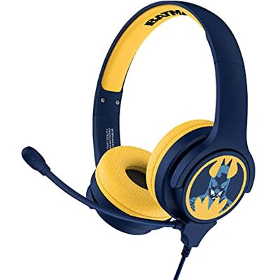 OTL Technologies OTL INTERACTIVE BATMAN STUDY HEADPHONES Not Machine Specific, nero OTL Technologies OTL INTERACTIVE BATMAN STUDY HEADPHONES Not Machine Specific, nero