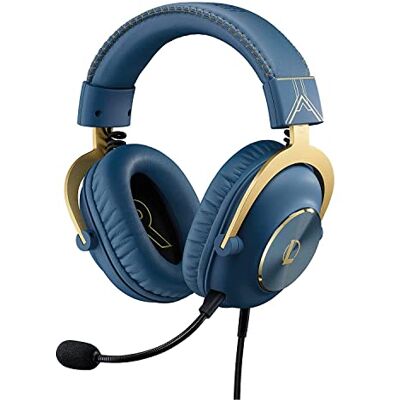 Logitech PRO X Cuffie Gaming Microfono Removibile Blue VO!CE Logitech PRO X Cuffie Gaming Microfono Removibile Blue VO!CE