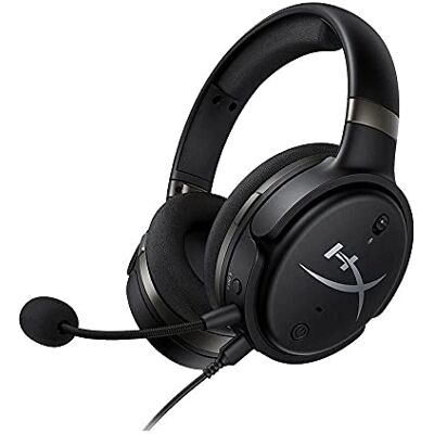 HyperX Cloud Orbit S, Cuffie da Gaming, Connessione Cablata a 3,5 mm, Audio Immersivo, Telaio in Plastica, Cuscinetti in Memory Foam, Comandi Integrati e sul Cavo, Adatto per PC e Console, Nero/Grigio HyperX Cloud Orbit S, Cuffie da Gaming, Connessione Cablata a 3,5 mm, Audio Immersivo, Telaio in Plastica, Cuscinetti in Memory Foam, Comandi Integrati e sul Cavo, Adatto per PC e Console, Nero/Grigio