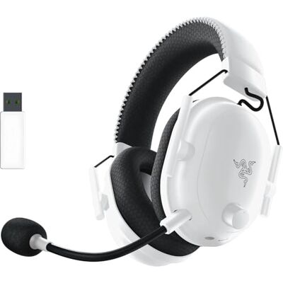 Razer BlackShark V2 Pro per PC Cuffie da gioco Esports Premium senza fili (Cuffie Wireless con Driver da 50 mm, Microfono Supercardioide HyperClear, Bluetooth) Bianco Razer BlackShark V2 Pro per PC Cuffie da gioco Esports Premium senza fili (Cuffie Wireless con Driver da 50 mm, Microfono Supercardioide HyperClear, Bluetooth) Bianco