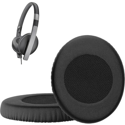 kwmobile 2x Cuscinetto Cuffie Compatibile con Sennheiser HD2.01 / HD2.20S / HD2.30I / HD2.30G Pad Cuscinetti Ricambio Cuffie Over Ear Simil Pelle nero kwmobile 2x Cuscinetto Cuffie Compatibile con Sennheiser HD2.01 / HD2.20S / HD2.30I / HD2.30G Pad Cuscinetti Ricambio Cuffie Over Ear Simil Pelle nero
