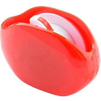 GEEKRIA Scatola intelligente per conservazione headset In-Ear, avvolgitore per auricolari Bobbin, organizer per cavi, custodia per earbuds, Wire Keeper, manager portatile anti-grovigli (Rosso) GEEKRIA Scatola intelligente per conservazione headset In-Ear, avvolgitore per auricolari Bobbin, organizer per cavi, custodia per earbuds, Wire Keeper, manager portatile anti-grovigli (Rosso)