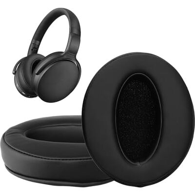 kwmobile 2x Cuscinetto Cuffie Compatibile con Sennheiser HD 4.50SE / HD 4.40BT / 4.30G / 4.20S Pad Cuscinetti Ricambio Cuffie Over Ear Simil Pelle nero kwmobile 2x Cuscinetto Cuffie Compatibile con Sennheiser HD 4.50SE / HD 4.40BT / 4.30G / 4.20S Pad Cuscinetti Ricambio Cuffie Over Ear Simil Pelle nero