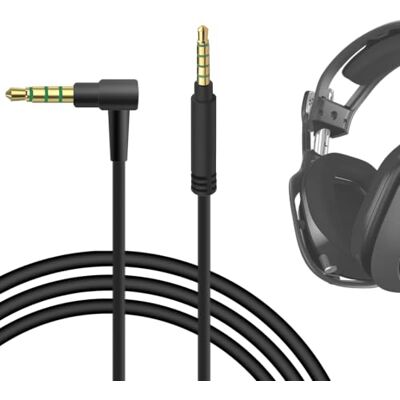 GEEKRIA Cavo audio compatibile con cuffie gaming Astro A40 TR/40/30/10 (Gen 2), cavo stereo AUX di ricambio da 3,5 mm a 3,5 mm (1,7 m) GEEKRIA Cavo audio compatibile con cuffie gaming Astro A40 TR/40/30/10 (Gen 2), cavo stereo AUX di ricambio da 3,5 mm a 3,5 mm (1,7 m)