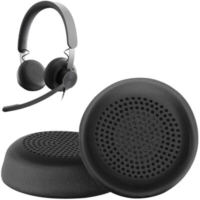 kwmobile 2x Cuscinetto Cuffie Compatibile con Logitech Zone Wired Pad Cuscinetti Ricambio Cuffie Over Ear Simil Pelle nero kwmobile 2x Cuscinetto Cuffie Compatibile con Logitech Zone Wired Pad Cuscinetti Ricambio Cuffie Over Ear Simil Pelle nero