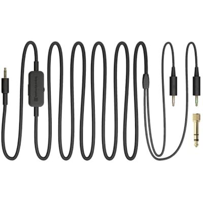 beyerdynamic parte di ricambio originale cavo di collegamento PC con telecomando per MMX 300, cavo headset per PC, trasmissione del segnale precisa, firma sonora originale beyerdynamic parte di ricambio originale cavo di collegamento PC con telecomando per MMX 300, cavo headset per PC, trasmissione del segnale precisa, firma sonora originale