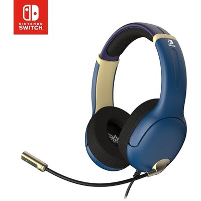 PDP Airlite Cuffia cablata Hyrule Blu PDP Airlite Cuffia cablata Hyrule Blu