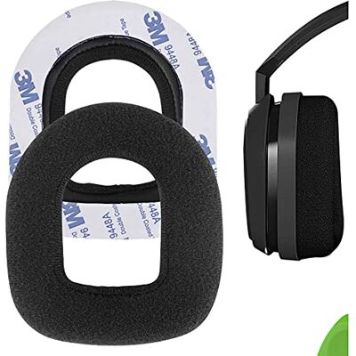 GEEKRIA Earpad di Ricambio per Astro A10 Gaming Headset Cuffie da Gioco Nero Memory Foam e Velour di Alta Qualità 2 Pezzi GEEKRIA Earpad di Ricambio per Astro A10 Gaming Headset Cuffie da Gioco Nero Memory Foam e Velour di Alta Qualità 2 Pezzi
