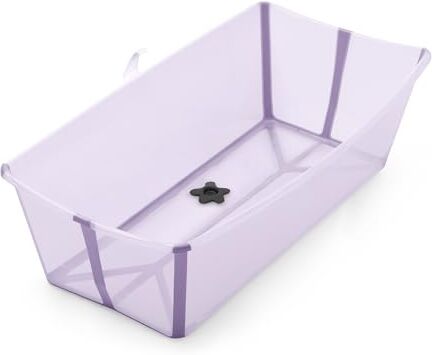 Stokke Flexi Bath X-Large, Lavender Vaschetta pieghevole spaziosa Leggera e Facile da conservare Comoda da usare a casa o in viaggio Ideale per età 0-6 anni