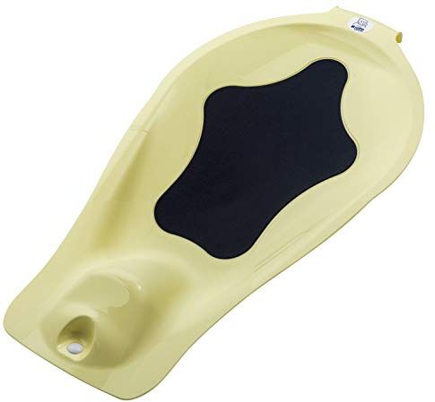 Rotho Babydesign TOP/TOP Xtra Schienale rimovibile per vaschetta, Tappetino antiscivolo, 0-6 mesi, Yellow Delight (Giallo),