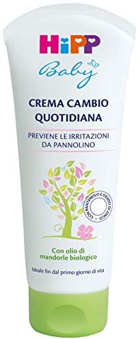 HiPP Baby Crema Cambio Quotidiana, Per Il Cambio Pannolino Dei Neonati, Uso Quotidiano, Pelli Normali E Sensibili, 6 Pezzi da 100 Ml 600 ml