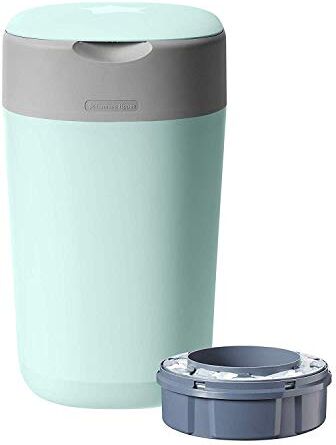 Tommee Tippee Twist & Click Sangenic Sistema Avanzato di Smaltimento Pannolini, Mangiapannolini, Verde