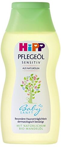 HiPP Babysanft Pflegeöl, confezione da 4 pezzi (4 x 200 ml)