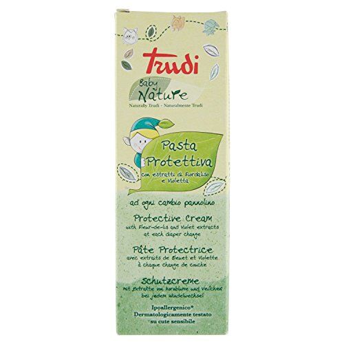 Trudi baby nature pasta protettiva con estratto di fiordaliso e violetta 100 ml