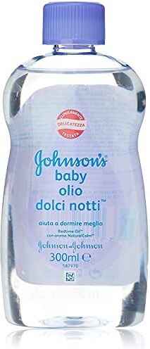 Johnson & Johnson Johnson's Olio Baby Dolci Notti, con Aroma Natural Calm 300 ml