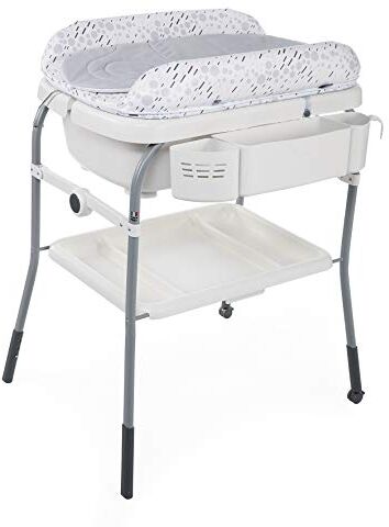 Chicco Cuddle & Bubble Bagnetto e Fasciatoio, Cool Grey