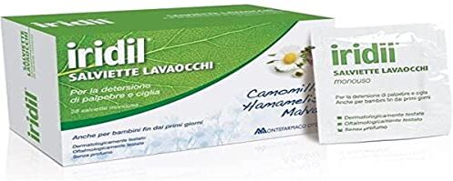 SHEDIR PHARMA IRIDIL SALVIETTINE LAVAOCCHI 28 PEZZI