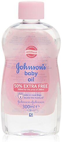 Johnson & Johnson Johnson's Baby Oil 300 ml Olio Idratante Corpo Bambini e Adulti