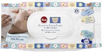 Trudi Baby Care Salviettine Igiene Corpo 20x30cm 6 Confezioni da 40 Pz