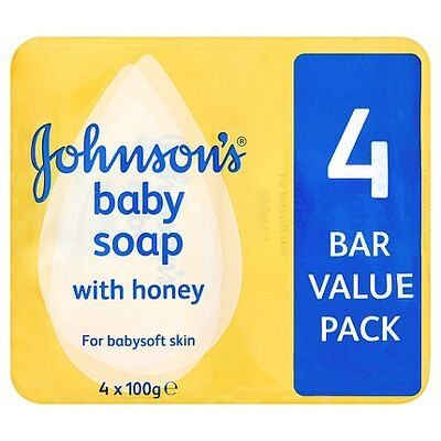 Johnson & Johnson johnson' S Baby sapone con Miele 4 bar Value Pack