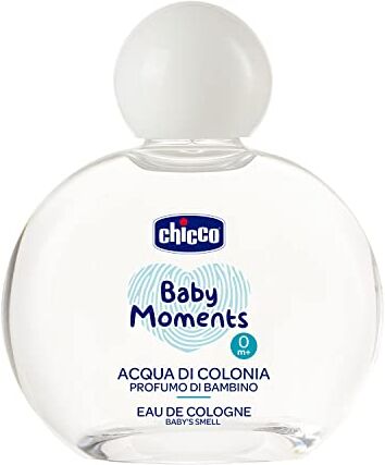 Artsana Chicco Acqua Di Colonia Baby Moments, Acqua Profumata Per Bambini, Delicata Fragranza con Ingredienti di Origine Naturale, 0 Mesi+,100 ml