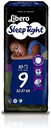 libero Sleep Tight 9-22 a 37 kg Pacchetto di 10 slip assorbenti per bambini