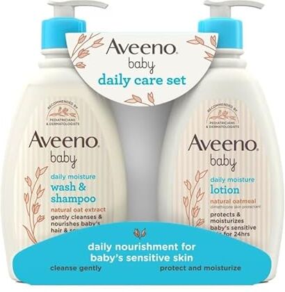 Johnson & Johnson Aveeno Baby Fluid 400 Ml Bundle