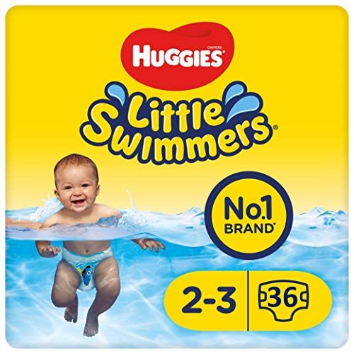 Huggies Little Swimmers Disposable Swim pannolini, taglia 2 3