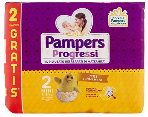 Pampers Progressi Mini, 30 Pannolini