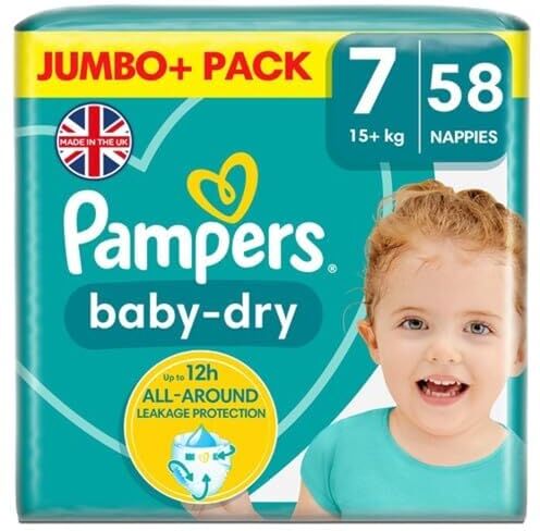 Procter & Gamble Pampers (Vecchia versione), pannolini pannolini, bianco