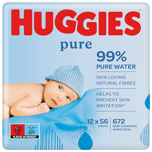 Huggies Pure Toallitas Para Bebé 672 Toallitas