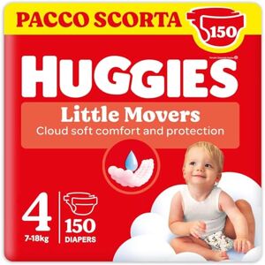 Huggies Ultra Comfort, Pannolini Taglia 4 (7-18 Kg), Design Disney, Pacco Scorta, Pz Huggies Ultra Comfort, Pannolini Taglia 4 (7-18 Kg), Design Disney, Pacco Scorta, Pz