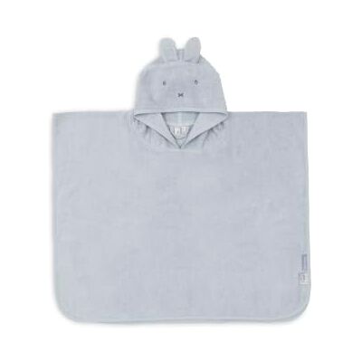 Jollein Poncho da bagno per bambini e neonati, 100% spugna di cotone, con cappuccio, morbido e assorbente, 65 x 62 cm, Miffy Cloudy Blue Jollein Poncho da bagno per bambini e neonati, 100% spugna di cotone, con cappuccio, morbido e assorbente, 65 x 62 cm, Miffy Cloudy Blue