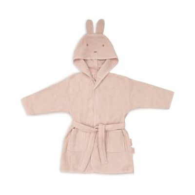 Jollein Accappatoio per bambini 1-2 anni, 100% spugna di cotone, con cappuccio e cintura, morbido e assorbente, certificato Oeko-Tex, Miffy Silk Rose Jollein Accappatoio per bambini 1-2 anni, 100% spugna di cotone, con cappuccio e cintura, morbido e assorbente, certificato Oeko-Tex, Miffy Silk Rose