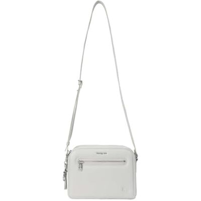 Hedgren Espresso +, Medium Crossover + RFID Unisex-Adulto, Grigio vaporoso, OneSize Hedgren Espresso +, Medium Crossover + RFID Unisex-Adulto, Grigio vaporoso, OneSize