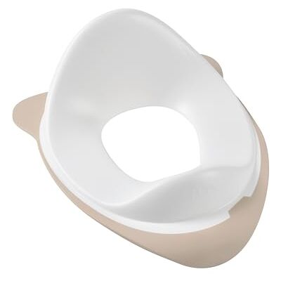 Riduttore di sedile WC BEABA beige - Sedile di toilette Riduttore di sedile WC BEABA beige - Sedile di toilette