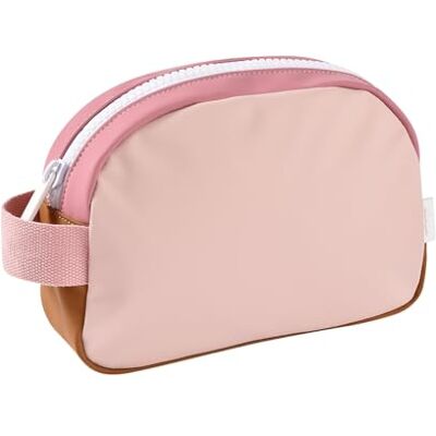 Béaba , Borsa da toilette per bambini e ragazzi, impermeabile, grande capacità 2,5L, ampia apertura con cerniera, etichetta con nome, effetto gomma, Faro, Dusty Rose Béaba , Borsa da toilette per bambini e ragazzi, impermeabile, grande capacità 2,5L, ampia apertura con cerniera, etichetta con nome, effetto gomma, Faro, Dusty Rose