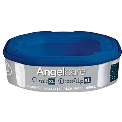 Angelcare Ricarica mangiapannolini ottagonale, quantità a scelta Compatibili Dress Up e Classic XL Tecnologia Odor Seal Fino a 180 pannolini / 1 mese Made in France Angelcare Ricarica mangiapannolini ottagonale, quantità a scelta Compatibili Dress Up e Classic XL Tecnologia Odor Seal Fino a 180 pannolini / 1 mese Made in France