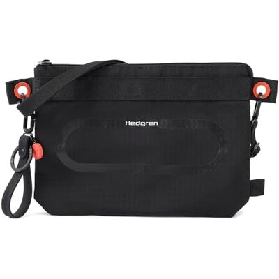 Hedgren Ichi M, Medium Crossover + RFID Unisex-Adulto, Nero, OneSize Hedgren Ichi M, Medium Crossover + RFID Unisex-Adulto, Nero, OneSize