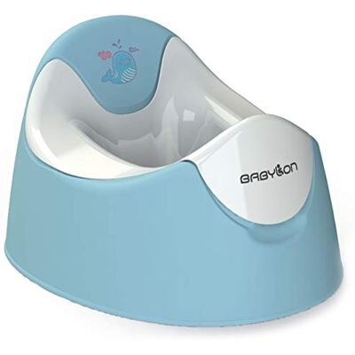 BABYLON Trio vasetto per bambini bol rimovibile, Vasino da 1 anno, Blu BABYLON Trio vasetto per bambini bol rimovibile, Vasino da 1 anno, Blu