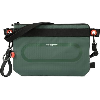 Hedgren Ichi M, Medium Crossover + RFID Unisex Adulto, Verde (Duck Green), OneSize Hedgren Ichi M, Medium Crossover + RFID Unisex Adulto, Verde (Duck Green), OneSize