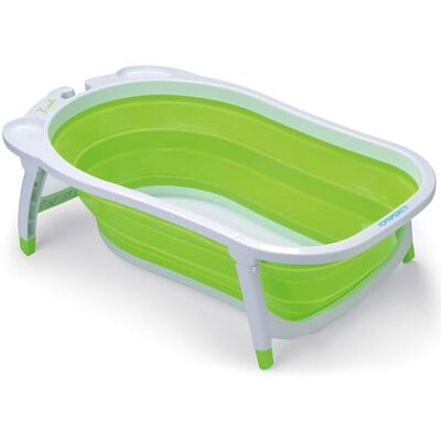 Foppapedretti Vaschetta da bagno Pieghevole Soffietto, Morbida, Comoda e Pratica, per bambini dalla nascita fino a 15 kg, Verde Foppapedretti Vaschetta da bagno Pieghevole Soffietto, Morbida, Comoda e Pratica, per bambini dalla nascita fino a 15 kg, Verde