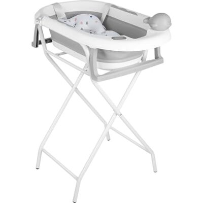 LANTUS Vasca da bagno pieghevole per bambini a piedi – Grande Vasca da bagno Xxl con supporto/sedile e kit di drenaggio – Bacino per neonati dalla nascita a 3 anni – Regalo per bambini – (stile 5) 81,5 x 48 LANTUS Vasca da bagno pieghevole per bambini a piedi – Grande Vasca da bagno Xxl con supporto/sedile e kit di drenaggio – Bacino per neonati dalla nascita a 3 anni – Regalo per bambini – (stile 5) 81,5 x 48
