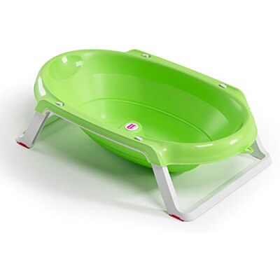 OKBABY Onda Slim Vaschetta Pieghevole per il Bagnetto del Neonato, 0-12 Mesi, Verde OKBABY Onda Slim Vaschetta Pieghevole per il Bagnetto del Neonato, 0-12 Mesi, Verde