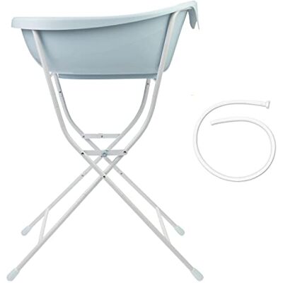 Badabulle Vaschetta da Bagno con Piedini per Bambini Tubo di scarico incluso Antiscivolo Chiusura compatta Dalla nascita a 24 mesi Made in Europe Badabulle Vaschetta da Bagno con Piedini per Bambini Tubo di scarico incluso Antiscivolo Chiusura compatta Dalla nascita a 24 mesi Made in Europe